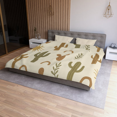 Microfiber Duvet Cover Boho Style, Design 22