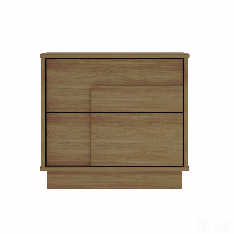 Table de chevet, Brun