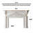 American retro fireplace decorative cabinet-539652237