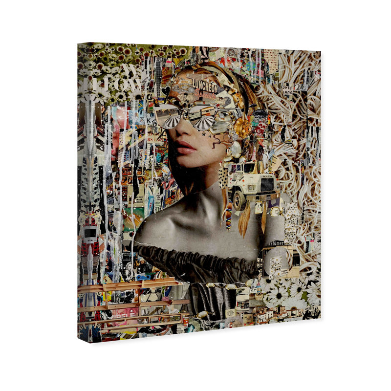 " Fashion And Glam>Portraits>Female " Painting Print, 20" H x 16" W