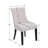 Tufted Upholstered Beige Dining  Chair -749856962-697707237