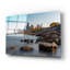  «Chicago On The Rocks» par Epic Portfolio, art mural en verre acrylique, 24 po x 16 po-62235258