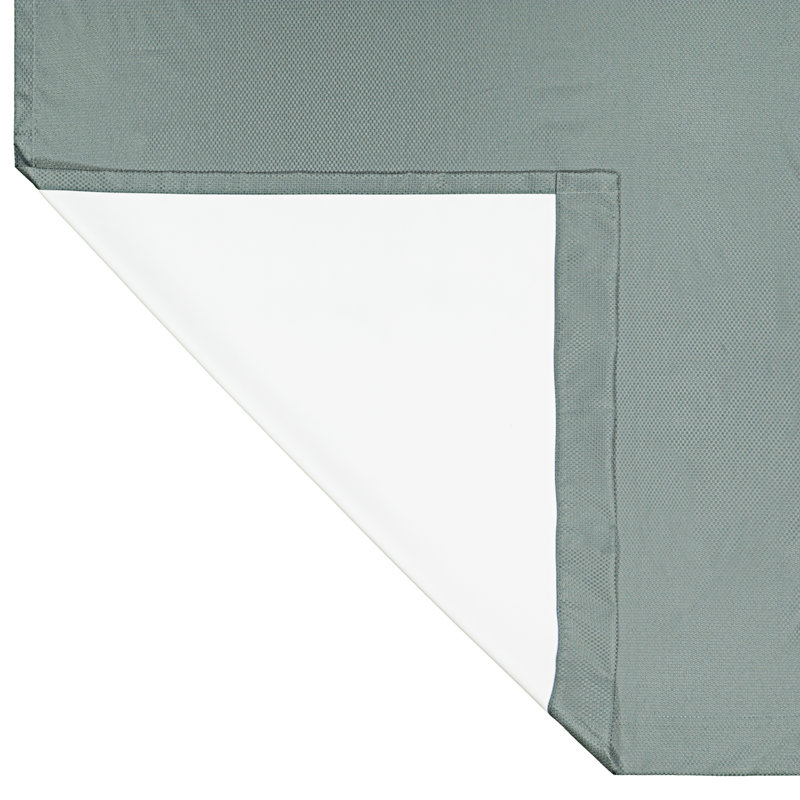 Blackout Curtain Single Panel, 52" W x 84" L, River Blue