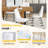 Modern Dining Chairs Set For 2/4/6,Faux Leather Upholstered Kitchen & Dining Chairs-945581731-945581728-945581754