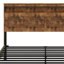Structure de lit plateforme en bois avec tête de lit à DEL et USB-1006768750-1006768748