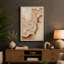 Flowing Earth Abstract 1 Piece Wrapped Canvas Wall Art-785298417-785298423