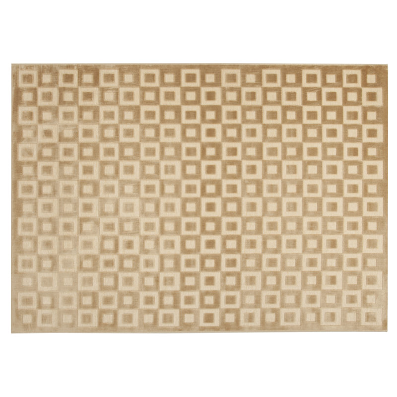 Geometric Cotton Area Rug Set, Rectangle 170 x 239cm