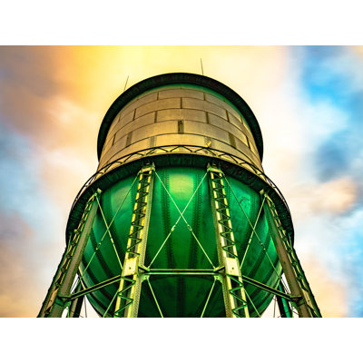 Vibrant Water Tower In North Park, San Diego by Brian Mc Clean
