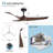 52 Inch Ceiling Fan With Lights,Ceiling Fans With Remote Control-103550646