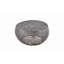 Table basse ronde en argent