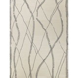 Exquisite Rugs Tangiers Handmade Hand-Tufted New Zealand Wool On Canvas Ivory/Black Area Rug