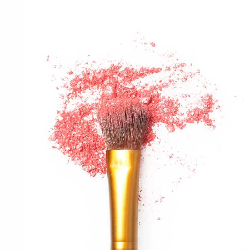 Makeup Brush - Wrapped Canvas Print, 122cm H x 122cm W x 3.8 cm D
