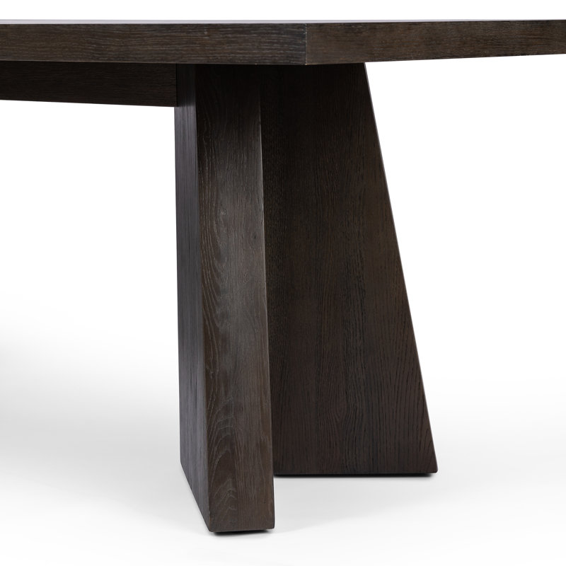 Derica 96" Espresso Oak Dining Table