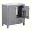 Meuble-lavabo moderne avec lavabo simple et un tiroir-105321090