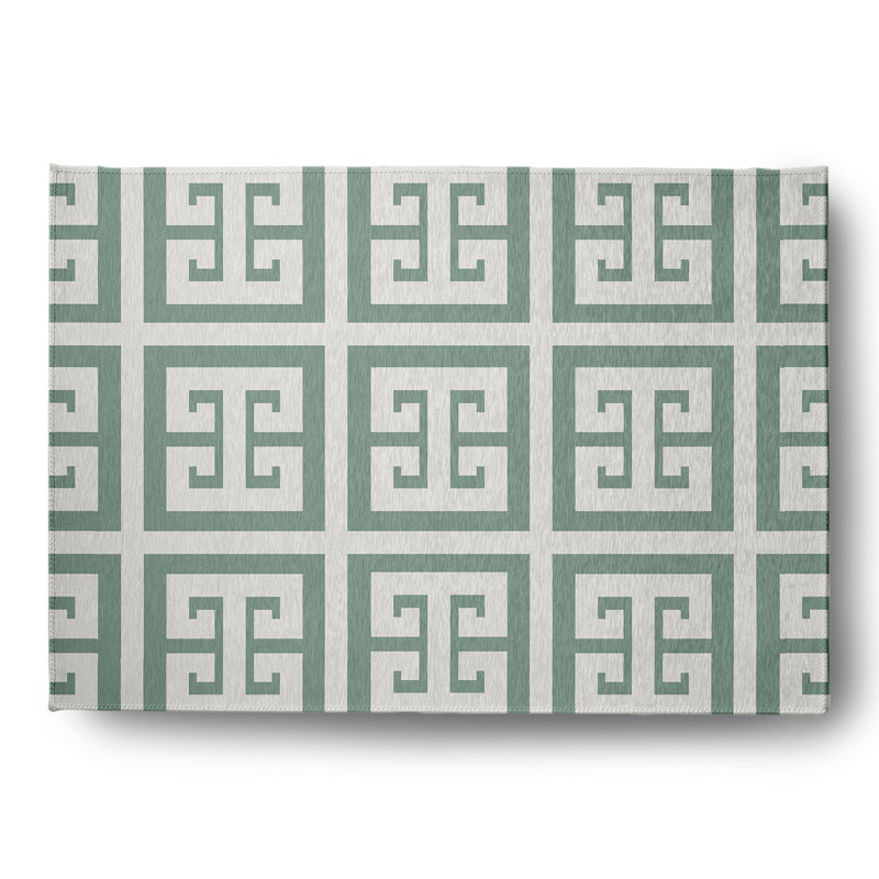 Subline Chenille Geometric Indoor Rug, Rectangle 5' x 7'
