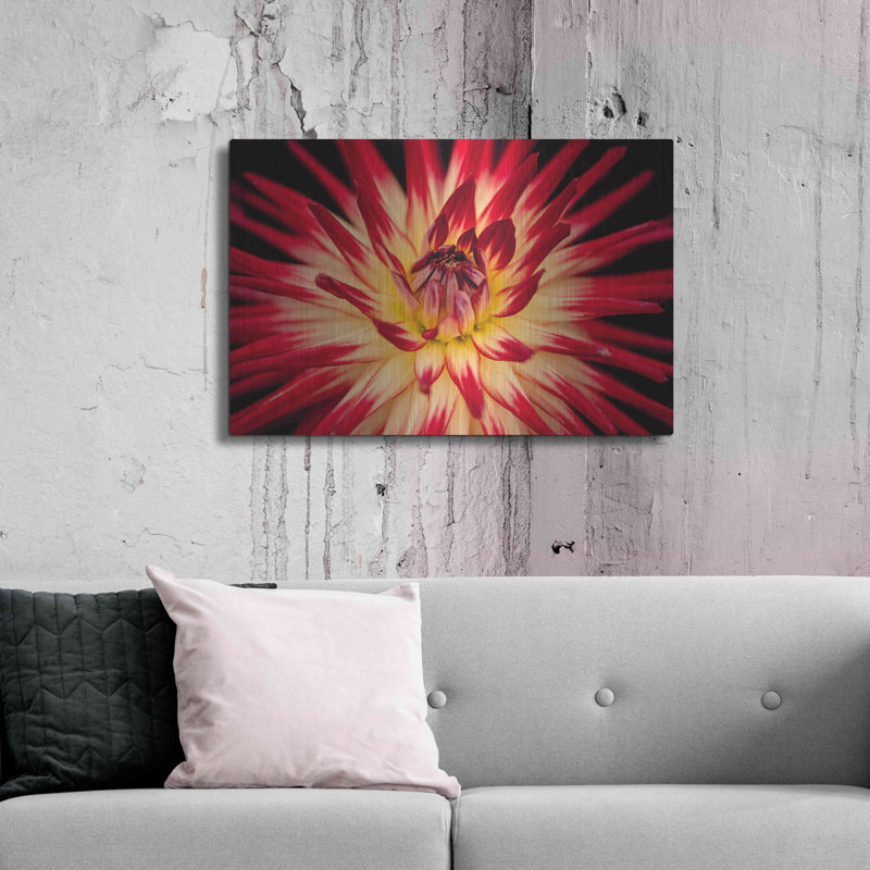 Art mural en métal Latitude Run® «Sunfire» par Epic Portfolio, H 24 po x l 36 po