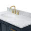 Ensemble de meuble-lavabo simple 43 po avec plateau Abita-93359413