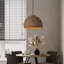 Luminaire suspendu moderne 1 lumière brun Wabi-Sabi-1452296325