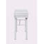 Bureau de meuble-lavabo blanc
