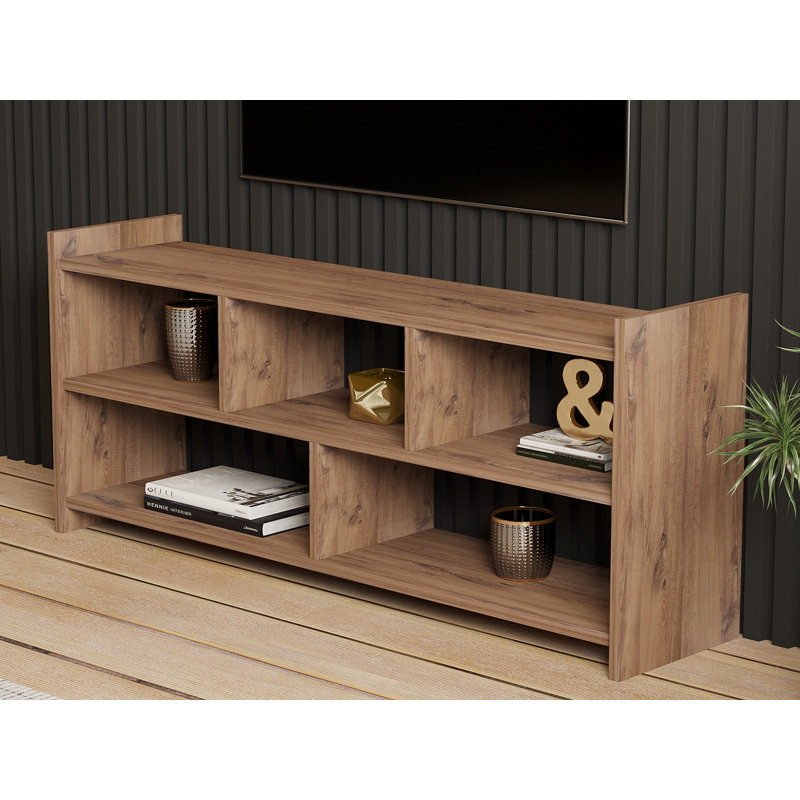 Keikei Unfinished TV Stand for TVs up to 60"