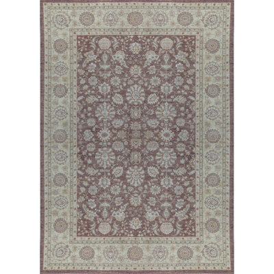 Sultanabad Hand Woven Wool Oriental Area Rug