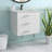 Aurilla 24" Wall-Mount Single Bathroom Vanity Set with Right Side Shelf-486341741