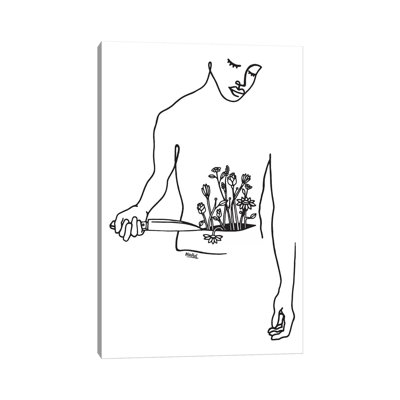 Inner Body by Ninhol - Wrapped Canvas Gallery-Wrapped Canvas Giclée