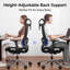 Chaise de bureau ergonomique en filet