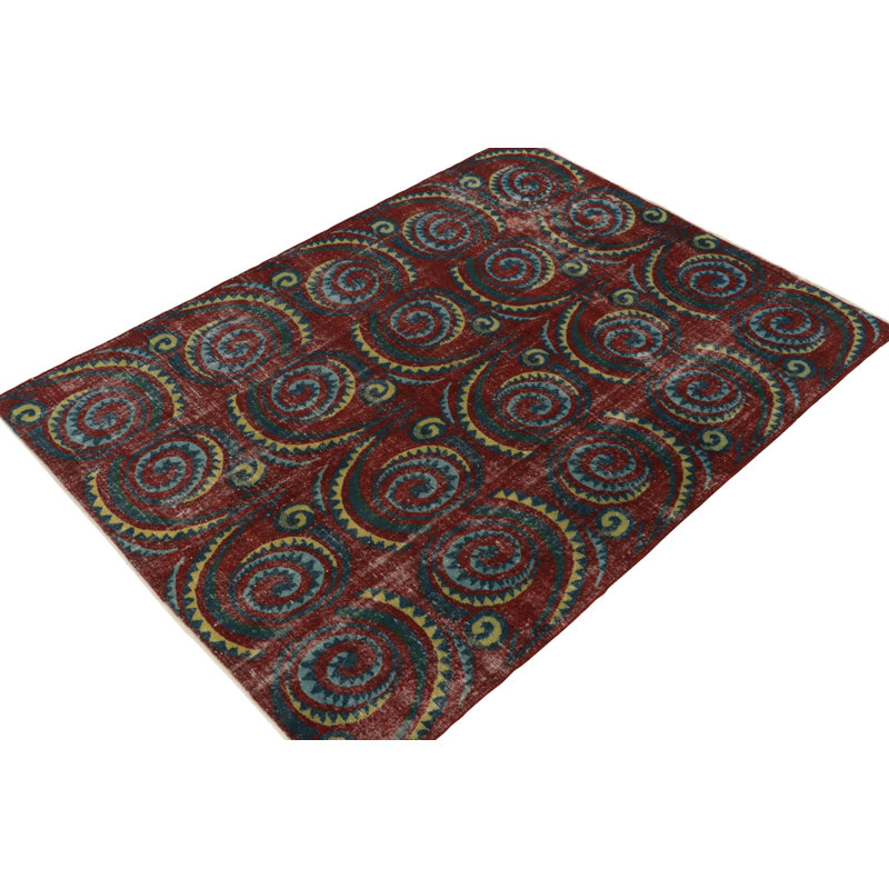 One-of-a-Kind 6'8" X 8'7" Hand Knotted Area Rug