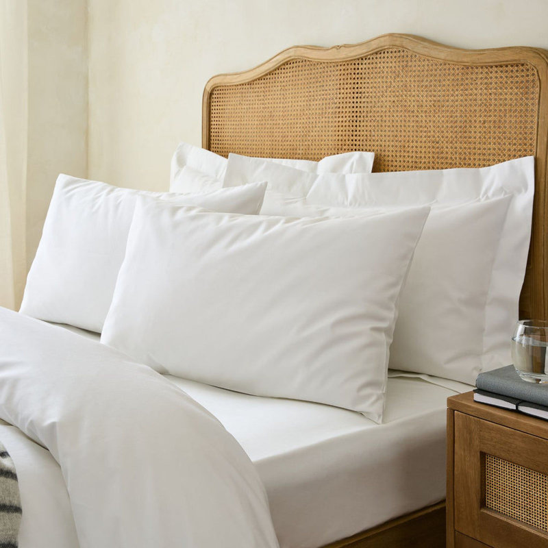 Frede 1000 Thread Count Sateen Cotton Pillow Cases - Set of 2