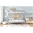 Full Over Full Metal Bunk Bed, Sliver-1525563246