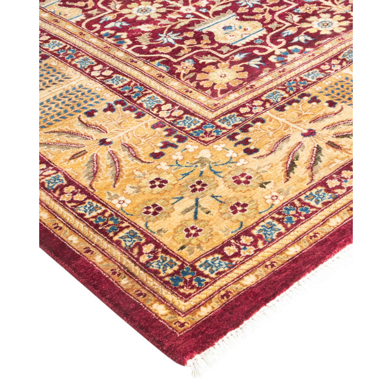 Classic One-of-a-Kind 8'1" X 9'6" Hand Knotted Area Rug
