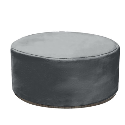 Wothsi Gray 6.9FT Round Pool Cover – Waterproof Oxford Fabric with Drawstring, Fits 6.9-Foot Pools, Heavy-Duty Protection