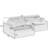 L Shape Modular Sectional Sofa-968893683-968893680