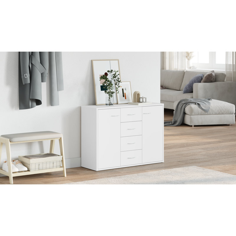 Andew Sideboard, High Gloss White