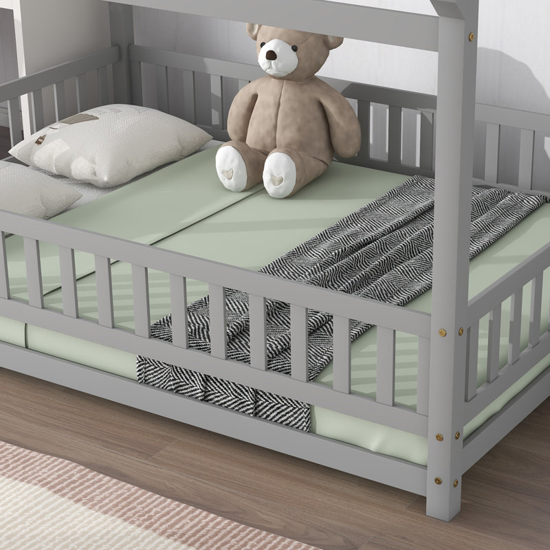 Lit pour enfant McEl Manhattan par Harper Orchard, Gris, Simple