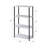 Nypho 4-Tier Industrial Bookshelf With Open Display Shelves And Durable Composite Wood Construction.