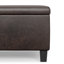 Repose-pieds de rangement pour table basse Ellis-134523215