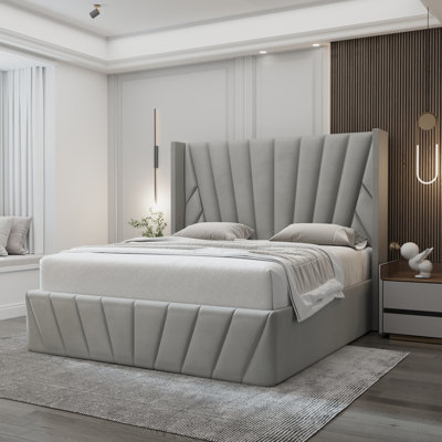 Declan Upholstered Wingback Bed