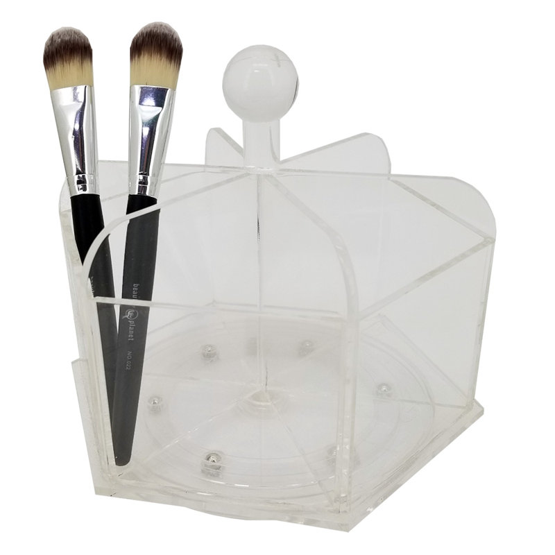 Plateau de rangement en maquillage/cosmétiques rotatif Nantucket