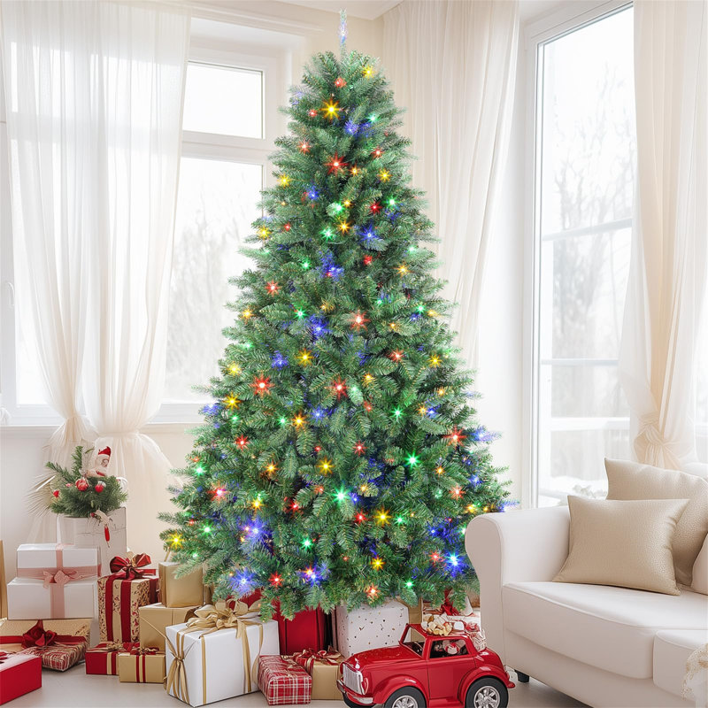 6' H Lighted Artificial Christmas Tree