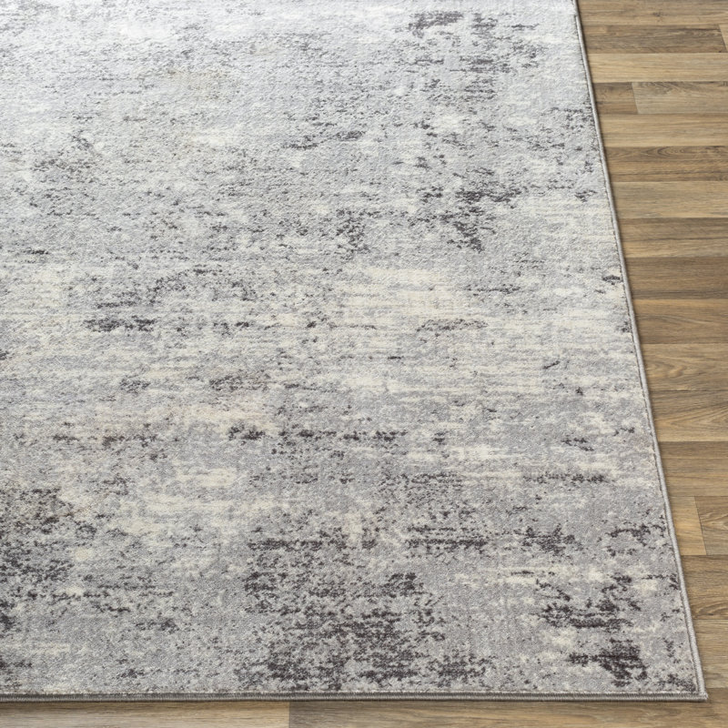 Heimskringla Abstract Indoor Rug, Round 5'3"