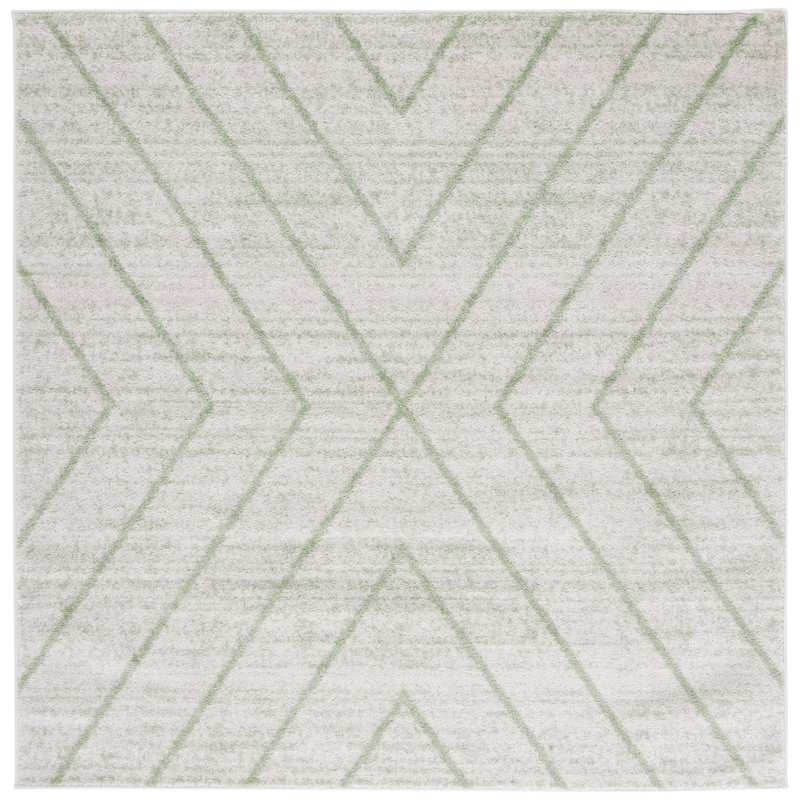 Janesville Performance Geometric Rug, Square 6'