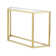 Levi Glass Top Console Table