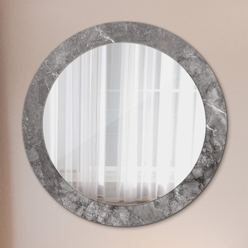 Huldar Glass Flat Wall Mirror