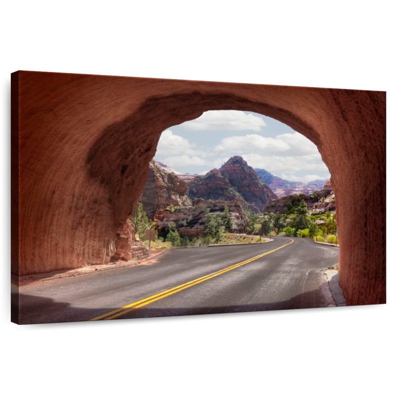 Lilie Tunnel To Zion Park, 30" H x 45" W