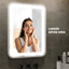 Miroir de salle de bain 32x24 avec pour mur - à intensité variable 3 couleurs-1646994129