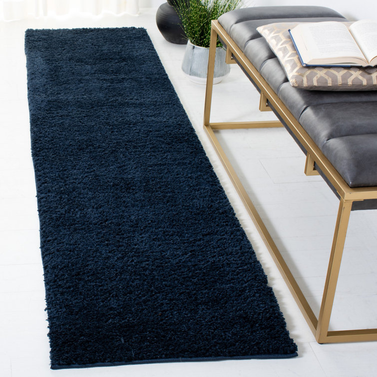 Aeryn Navy Shag Rug