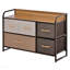 Armoire de rangement rustique, organisateur de rangement, tour de commode autoportante, armoire de rangement de couloir