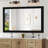 Wooden Frame Flat Mirror-204780680-204780679